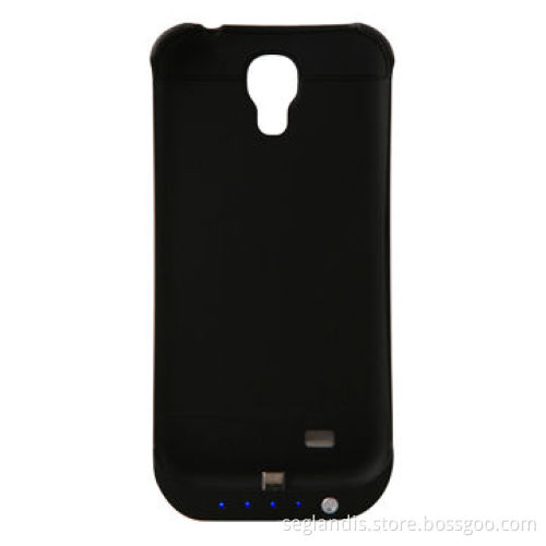 Battery Case for Samsung Galaxy S4, i9500, with 5V DC/500mAh Input, Smart Power Indication